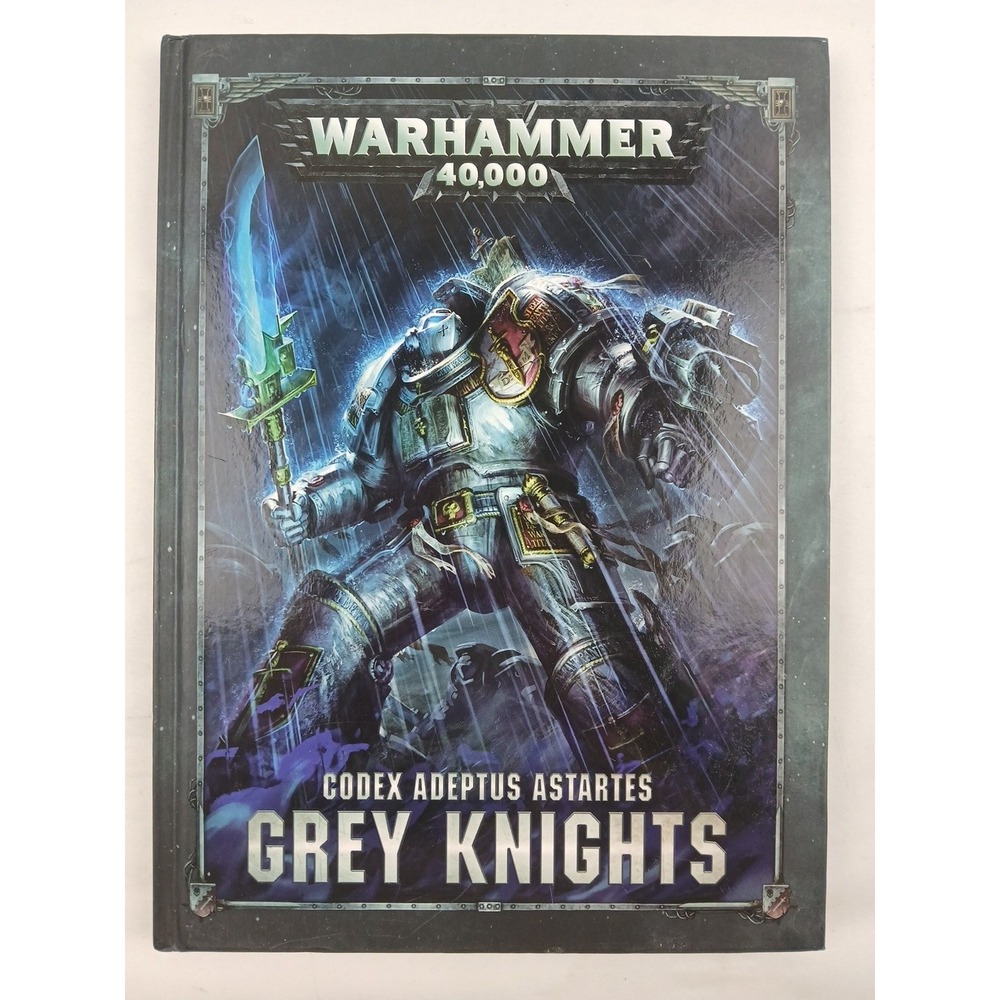 Warhammer 40,000 40K Codex Adeptus Astartes Grey Knights HC 2017 8th Edition